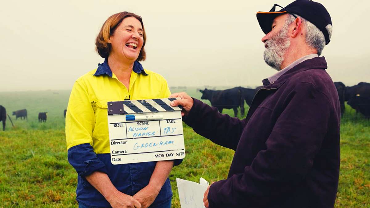 Client-video-greenham Clapper scene before a client video interview