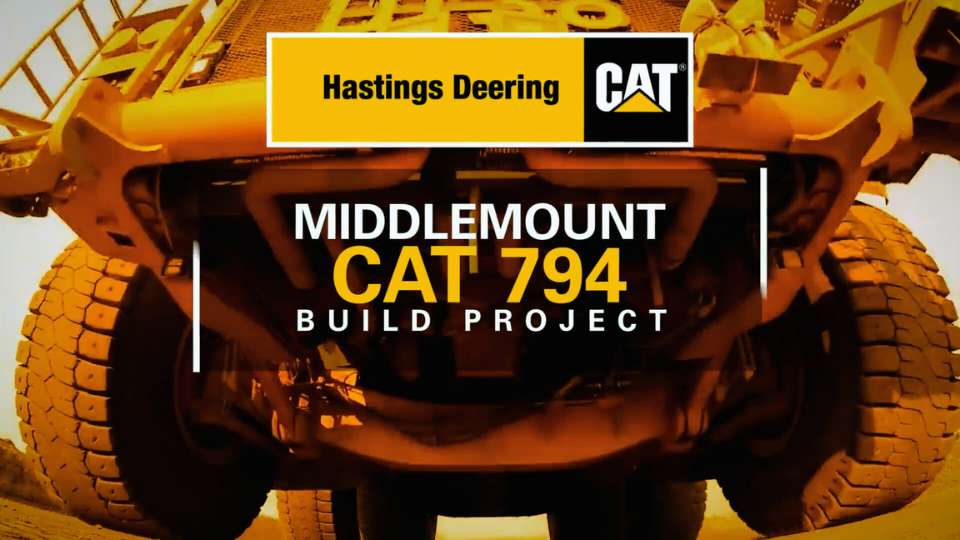 Thumbnail of CAT mining machine